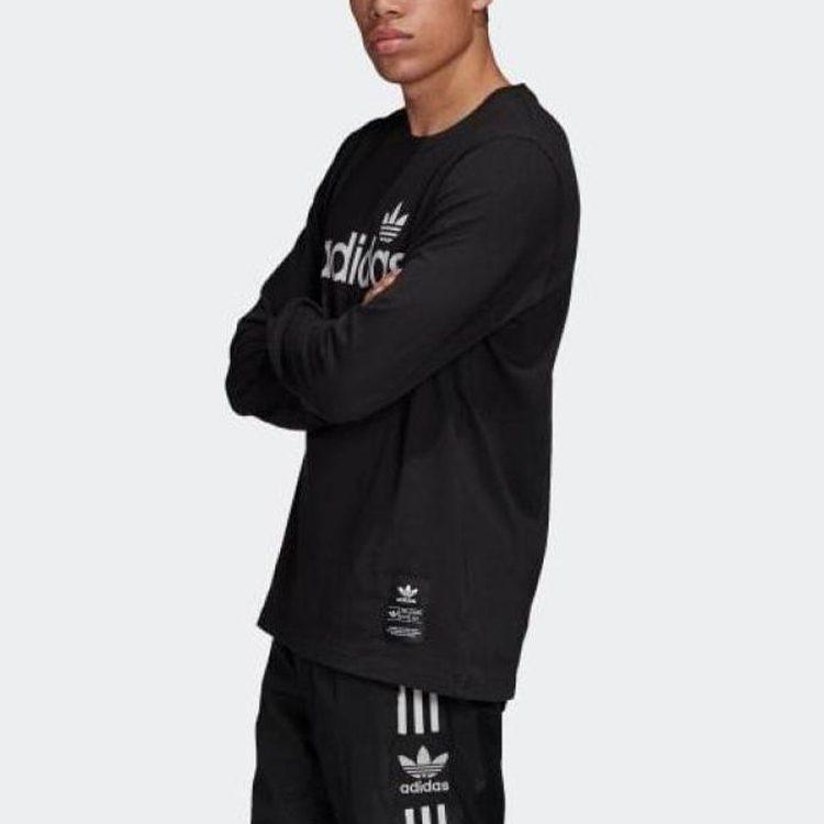 Adidas T Shirts Men's Black Crew Neck Moderate Straight Fit FM3391