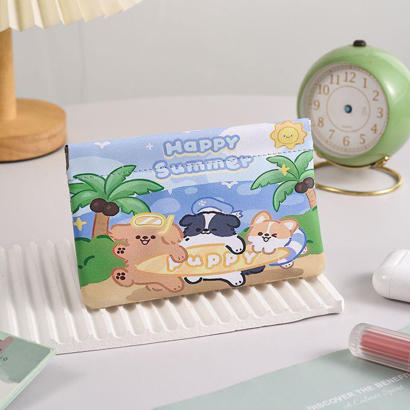 Kosmetická taštička s potiskem šrapnelu: Přenosné pouzdro na rtěnky se samouzavírací funkcí