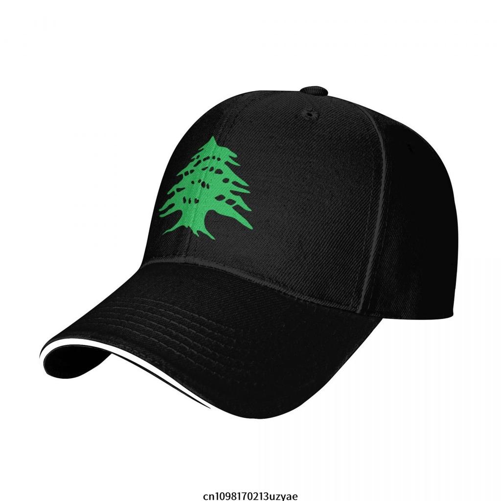 Flag Of Lebanon Cedar Baseball Caps Hip Hop Sandwich Cap Men Women Adjustable Outdoor Sport Hat