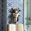 Highland Cattle Hook, Waterproof Resin Bathroom Wall Hook, Home Decorative Storage Hook, for Towels Keys Small Clothes
