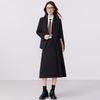 Troloman Women's Professional Blazer & Skirt Set