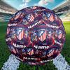Custom Name Personalized Atletico Madrid Print Size 5 Soccer Ball Training & Match Football, for Team, Kicking, Gift for Football Enthusiasts