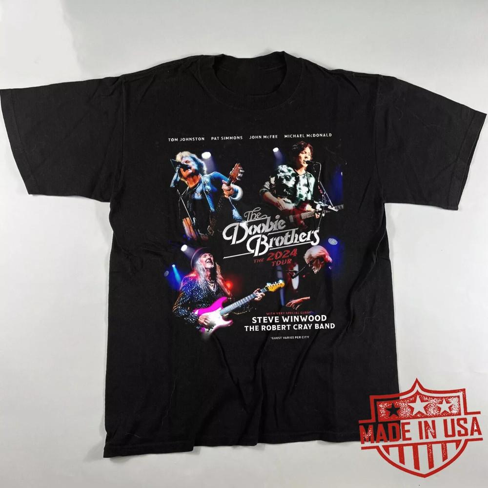 

The Doobie Brothers Band The 2024 tour Gift For Fans Unisex S-5XL Shirt TMB2427 Unisex T-Shirt S