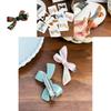 Chic Retro Acetate Hair Clips Featuring Bow Design For Effortless Style And Comfort