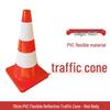 70cm PVC Reflective Traffic Cone - Road Safety Warning Cone & Barrier