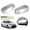 Side Mirror Cover Cap For Toyota Corolla 2014 2015 2016 2017 US Model W/O Turn Signal Light Glossy Black/White/Silver Mirror Cap