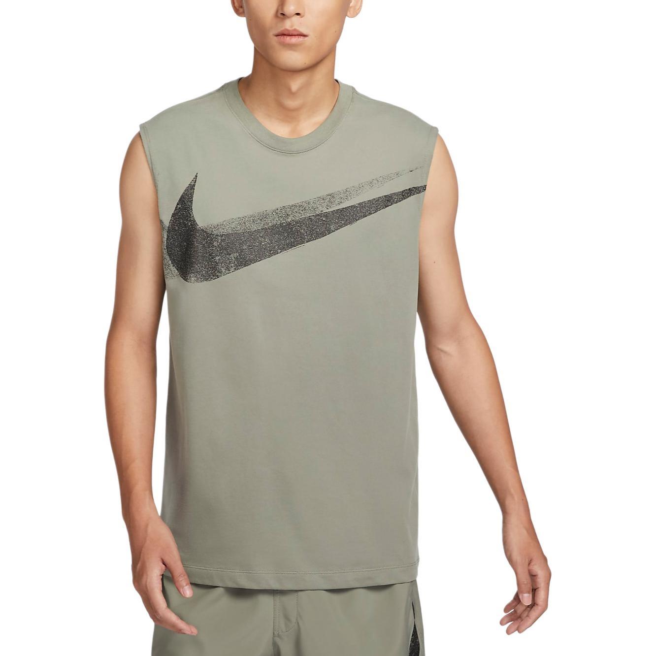 Nike Dri-FIT Training Tank Asia Sizing Green Men s FZ8031-053 S