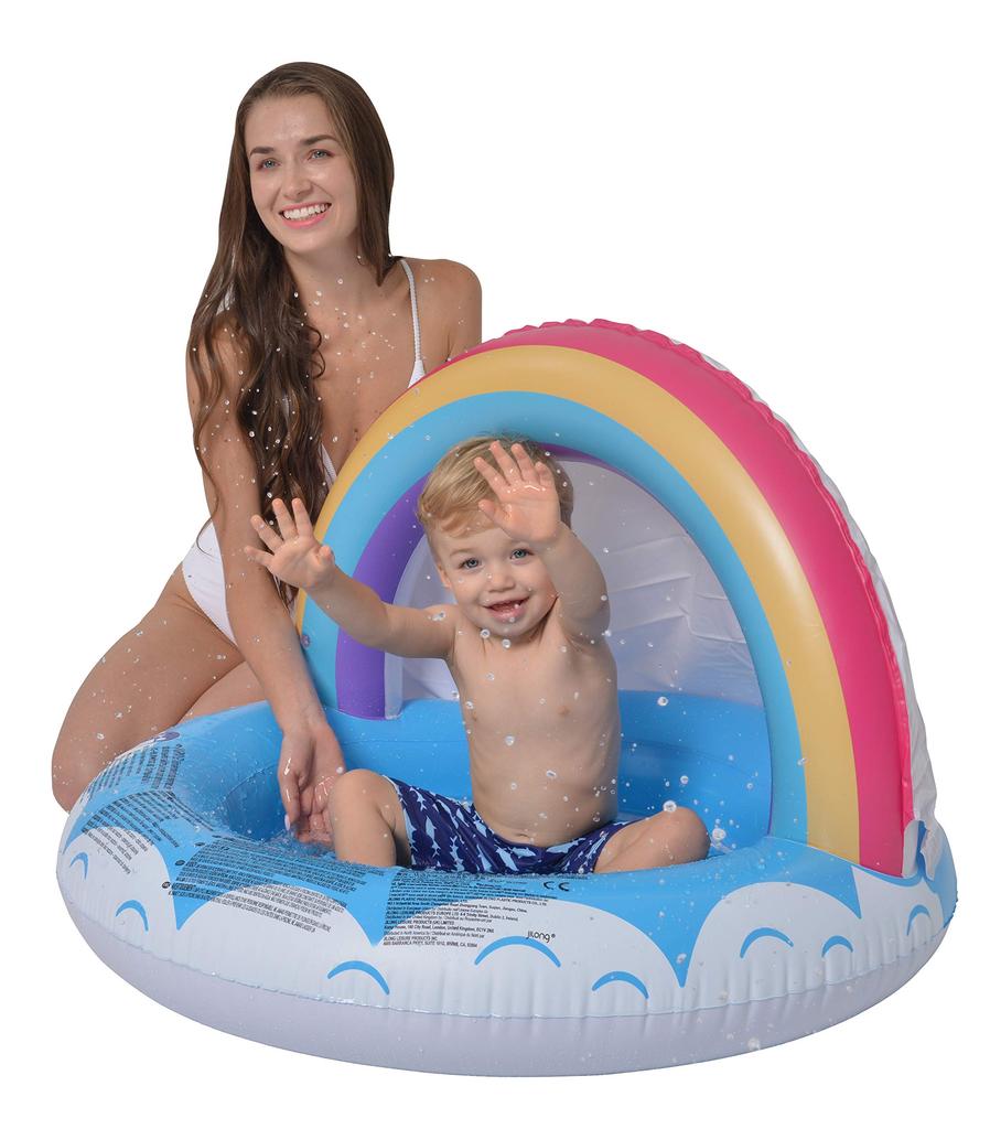 Regenbogen-Babybecken