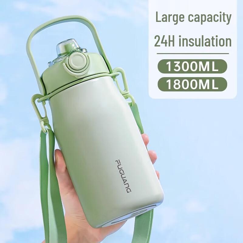 Fuguang FGZ2215 316L Stainless Steel Dual-Mouth Thermos Mug