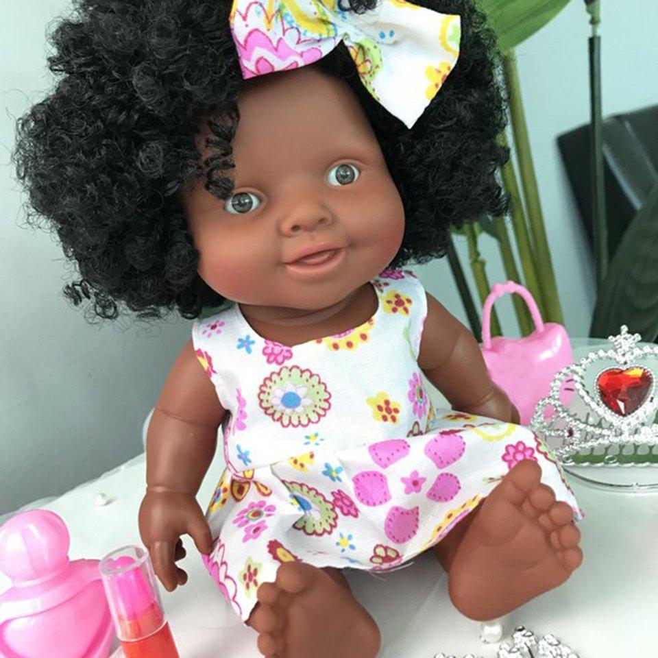 Baby Movable Joint African Muñeca Juguete Negro Mejor Baby Movable Joint African Muñeca Juguete Negro Mejor