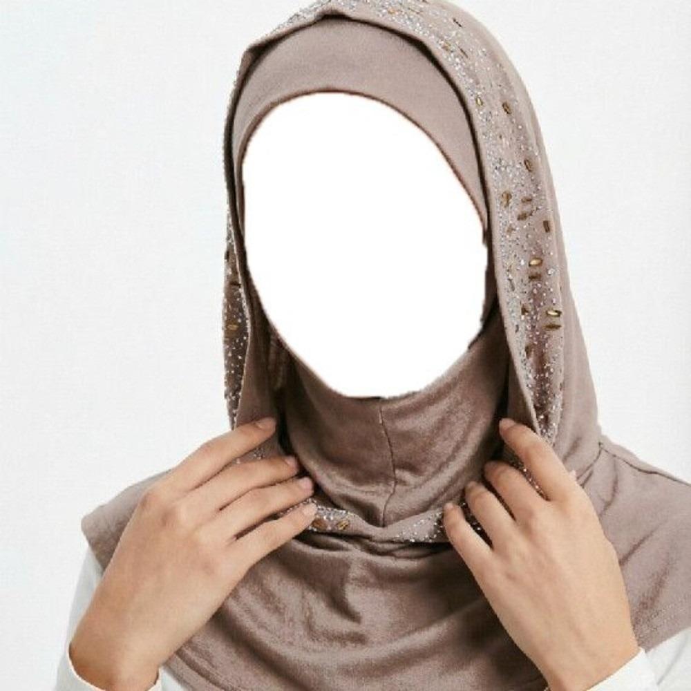 Soft Elastic Instant Hijab Cap Stretchable Head Wrap Hat Fashion Pull on Hijab Daily Wear