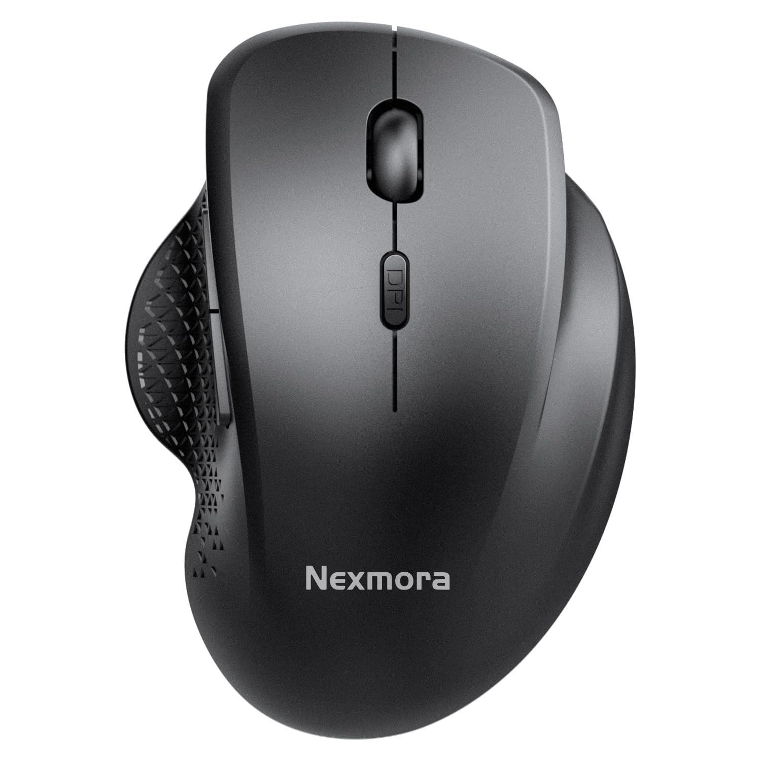 

Wireless Bluetooth Mouse Click Lightweight Design Design for Increased Wireless with Back and Forward Lightweight and 5 USB Compatible with and Macs чорний