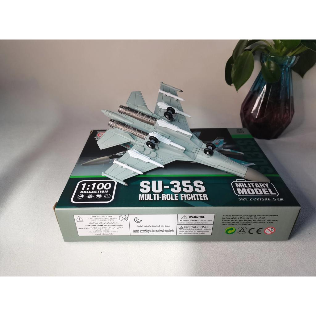 1/100 Su-35s Aircraft Models ABS Model Kit Multi-Purpose Fighter Toy Building Block Military Model Toy for Gifts Educational Toy