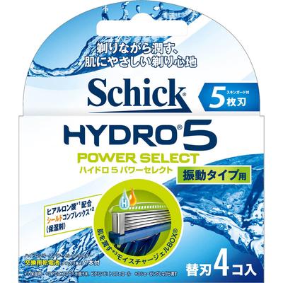 Sic japan Thick Hydro 5 Power Select 4 náhradní břity Pánské náhradní břity Holicí strojky pro muže Pánské náhradní břity