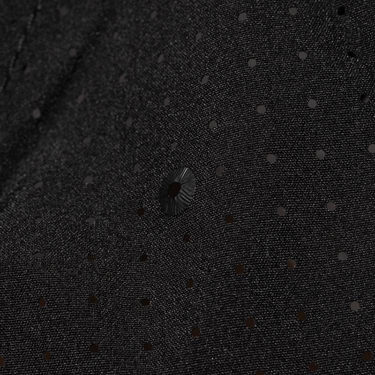 Asics Reflective Breathable Trendy Polyester Duckbill Cap Unisex caps Black 3013B305-001