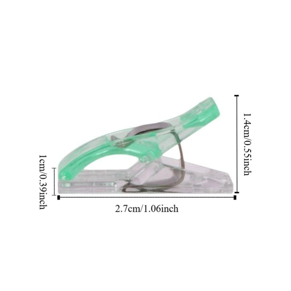 30PCS Multipurpose Sewing Clips Plastic Crocheting Clips Fabric Clips Sewing Supplies