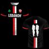 Lebanon Football Jersey T Shirts Adult & Kids 3D Printed Sports Soccer Uniforms Men's Lebanese Flag Clothing Women's T-shirt