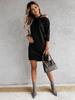 Autumn/Winter 2021 Solid Color Off-Shoulder Sexy Dress - In Stock