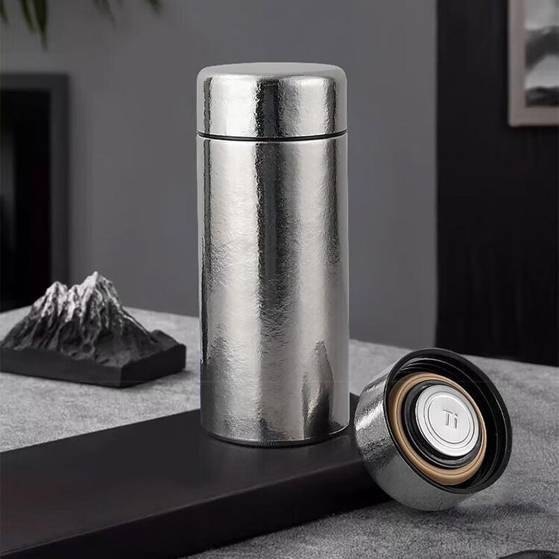 Xinke Pure Titanium Mini Thermos, 200ml
