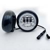 2pcs/Black Housing LED Rally Driving Lights on Front Bumper Grille For BMW MINI Cooper R55 R56 R57 R58 R59 Additional Headlight
