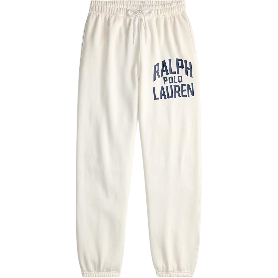 

Polo Ralph Lauren Drawstring Fleece Comfortable Long Pants Knitted Sports Pants Women bottoms WMPOPNTNBQ20293 XS