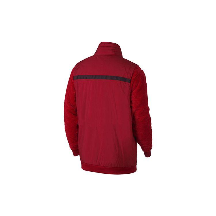 Jordan Fleece Pullover Sports Jacket Men Outerwear Red AH6256-687