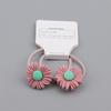 Bestseller New Kids Colorful Daisy Hair Accessories Sweet Girls Hair Ring Band  Elastic Hair Ropes for Children