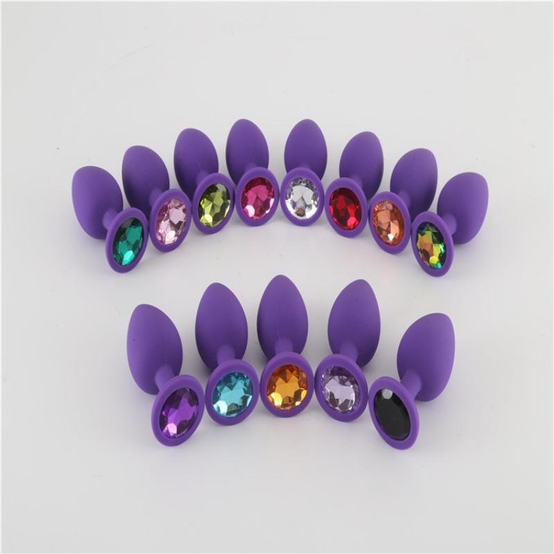 Butt Anal Plug Sex Toys for Women Men Soft Silicone Erotic Massager Stimulator Dildo Vibrator Anal Toys Adult Product Plug