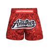 Men Women MMA Boxing Shorts Red Rose Training Fight Pants UFC Muay Thai Kickboxing Gym Workout