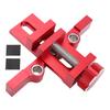 Cabinet Door Mounting Jig 3 in 1 Dual Hole Hinge Installation Position Tool Aluminum Alloy Adjustable Length Aid