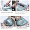 2pcs Winter Warmth Toilet Seat Covers - Soft Thick Warm Cushion with Removable & Easy-Clean Design, Portable for Home, Dorms