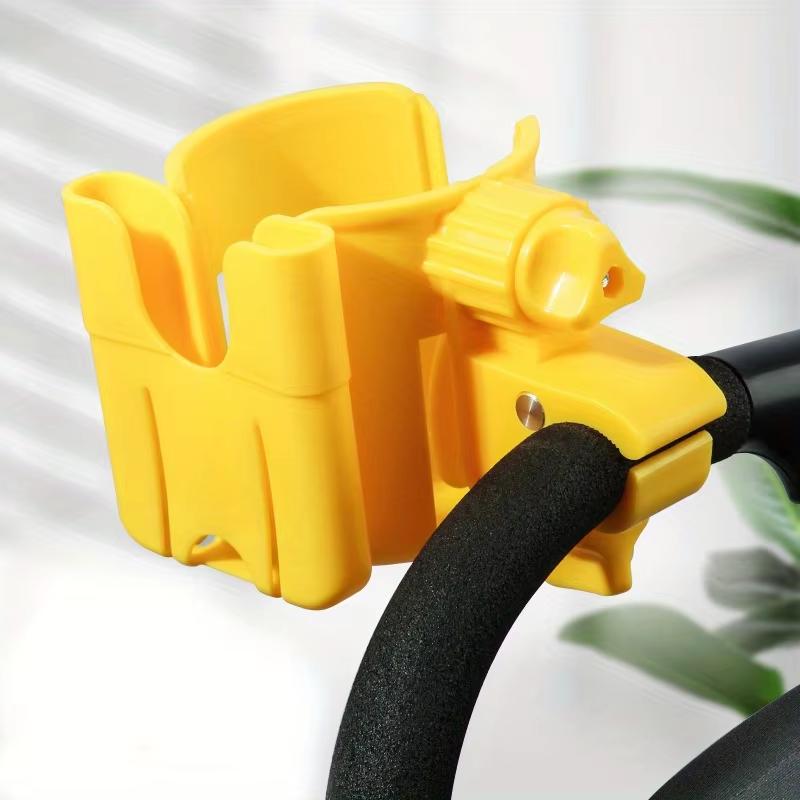 2-in-1 Universal Stroller Water Cup Holder And Phone Holder Universal Bottle Holder For Wheelchair Stroller Accessories