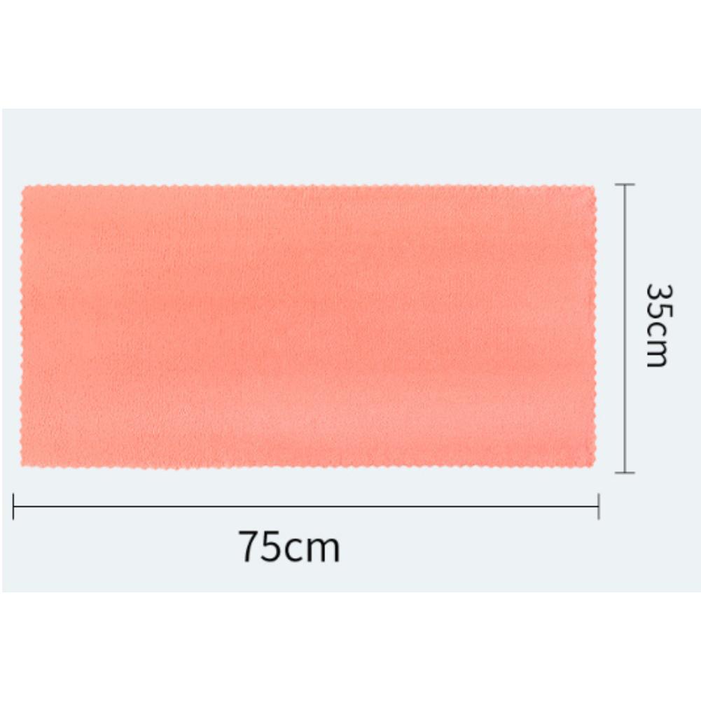 Soft Plush Feel Coral Fleece Towel Excellent Absorbency