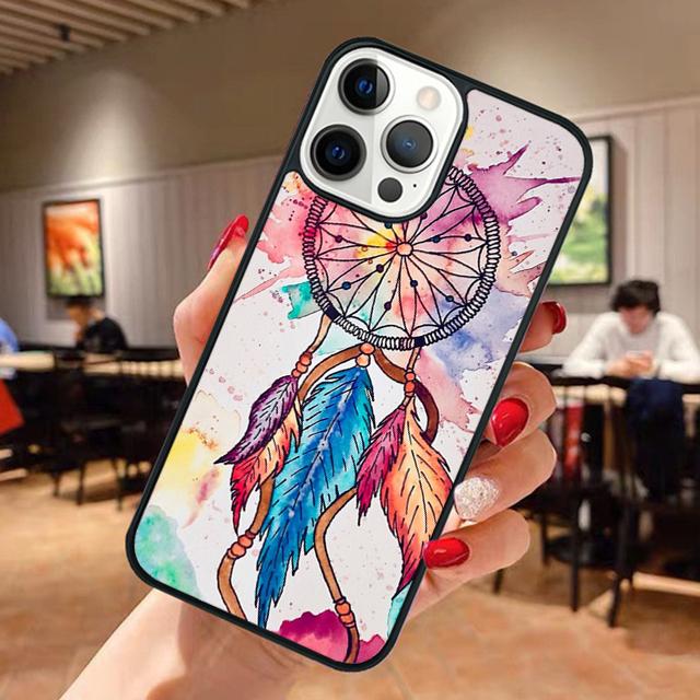 Dream catcher watercolor Phone Case For iPhone 14 15 16 13 12 Mini Max Cover For Apple 11 Pro Max 8 7 Plus SE2020 Coque