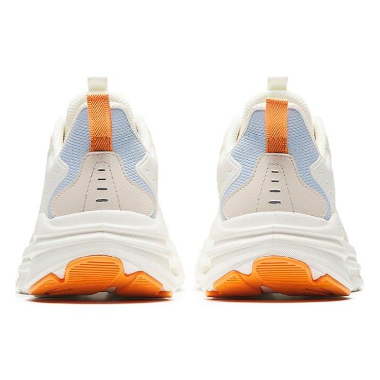Anta Energy Ring Abrasion Resistant Low Top Sprint Running Shoes Women's White Orange 922345578-6