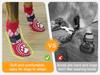 Cross-Border Non-Slip Breathable Dog Socks for Medium & Large Breeds - Golden Retriever Outdoor Paw Covers