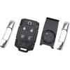 Smart Key Fob Case Shell Fit for Chevy Tahoe Suburban / GMC Yukon 2014 2015 2016 2017 M3N-32337100 Keyless Entry Remote Control Car Key Fob Cover