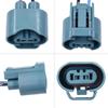 YUNPICAR HB3 9006 LED Genuine Coupler Female Reverse Conversion Wiring Extension Repair Socket Headlight