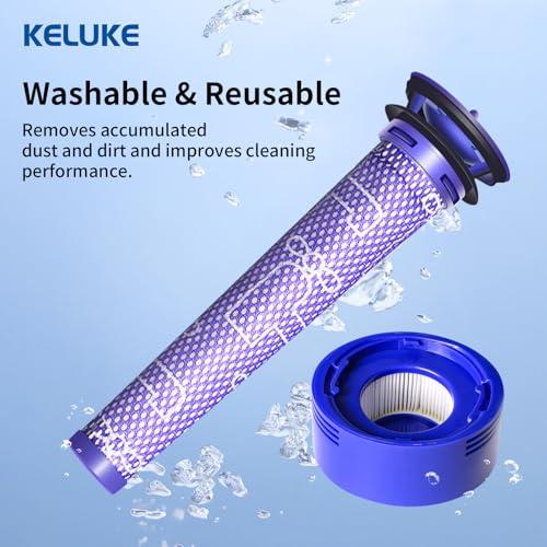 Zestaw filtrów zamiennych do odkurzaczy bezprzewodowych Dyson serii V7/V8 Fioletowy