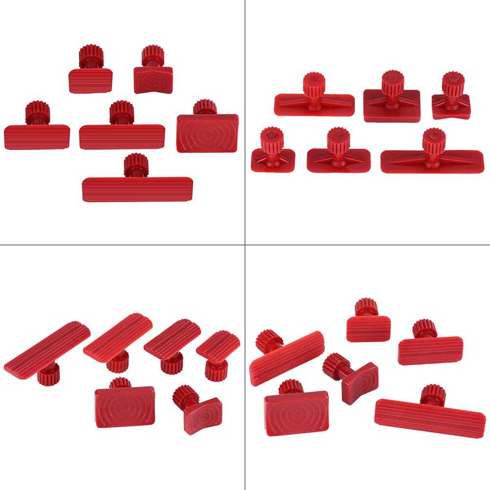 6Pcs Car Auto Body Dents Removal Pulling Tabs Paintless Dent Repair Tools