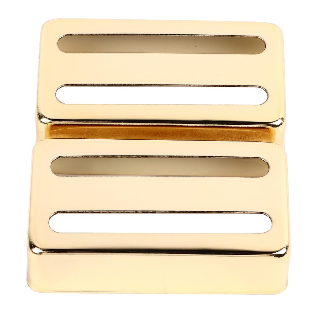 2Pcs Electric Guitar Pickup Cover Brass Good Heat Dissipation Scratch Rust Proof Replacement Guitar