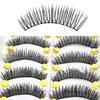 10 Pairs Handmade Fashion Natural Thick Long False Eyelashes Eye Lashes Makeup for Daily Life