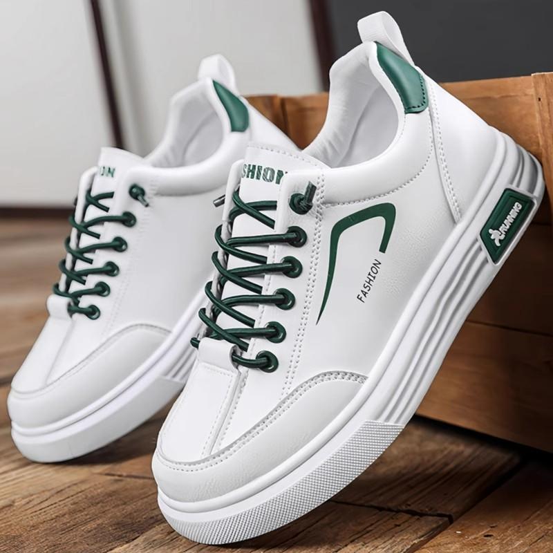 High Quality Trendy Men's Shoes New Breathable White Shoes Men's Sports and Leisure Board Shoes for Men Trendy Zapatos Casuales