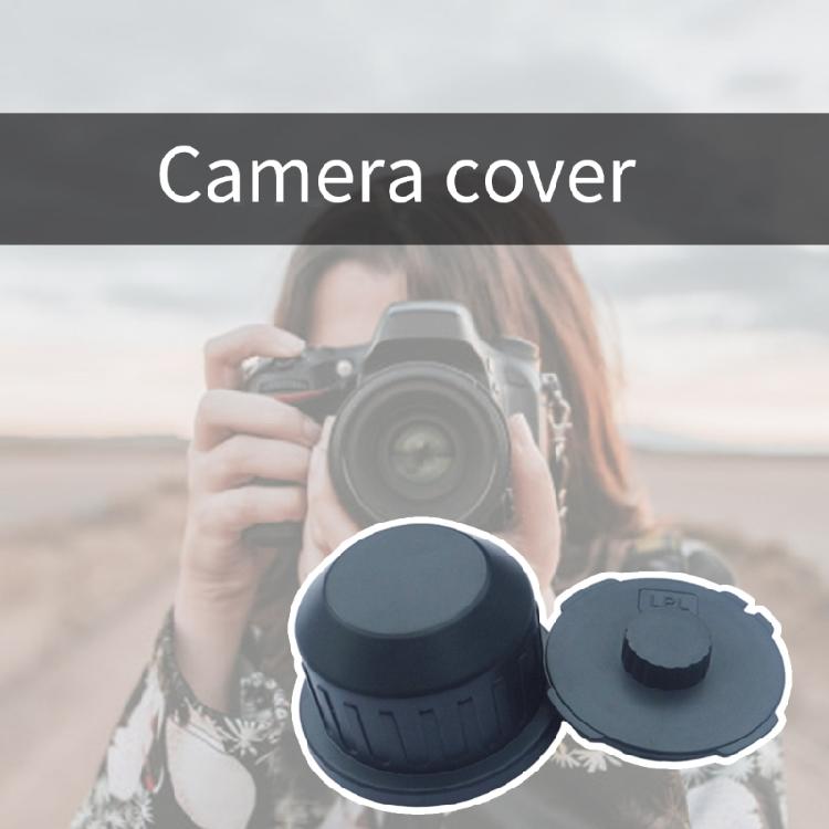 LPL Mount Secure Locking Lens Caps for Digital Cameras Scratch Resistant Rear/Body Lens Caps Covers