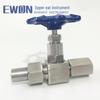 Shanghai Stainless Steel Pressure Gauge Stop Valve JJM1-160P (Inner & Outer Thread)