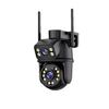 Neue EU 4K 8MP HD Wifi PTZ Kamera Outdoor 4MP Dual Objektiv Dual Screen AI Auto Tracking IP Kamera CCTV Audio Video Überwachung P2P iCSee