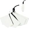 Folding Parasol with UV Protection Certified Light Blocking and UV Automatic for Suitable for Rain or Also Suitable for White 100% [Third-Party 100%