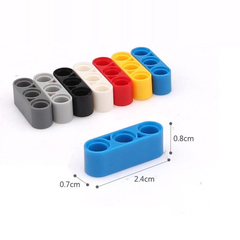 MOC Technical Liftarm Beams Bricks DIY Assembles Particles 32348 Modified Bent Brick Educational 39793 39790 Construction Toys
