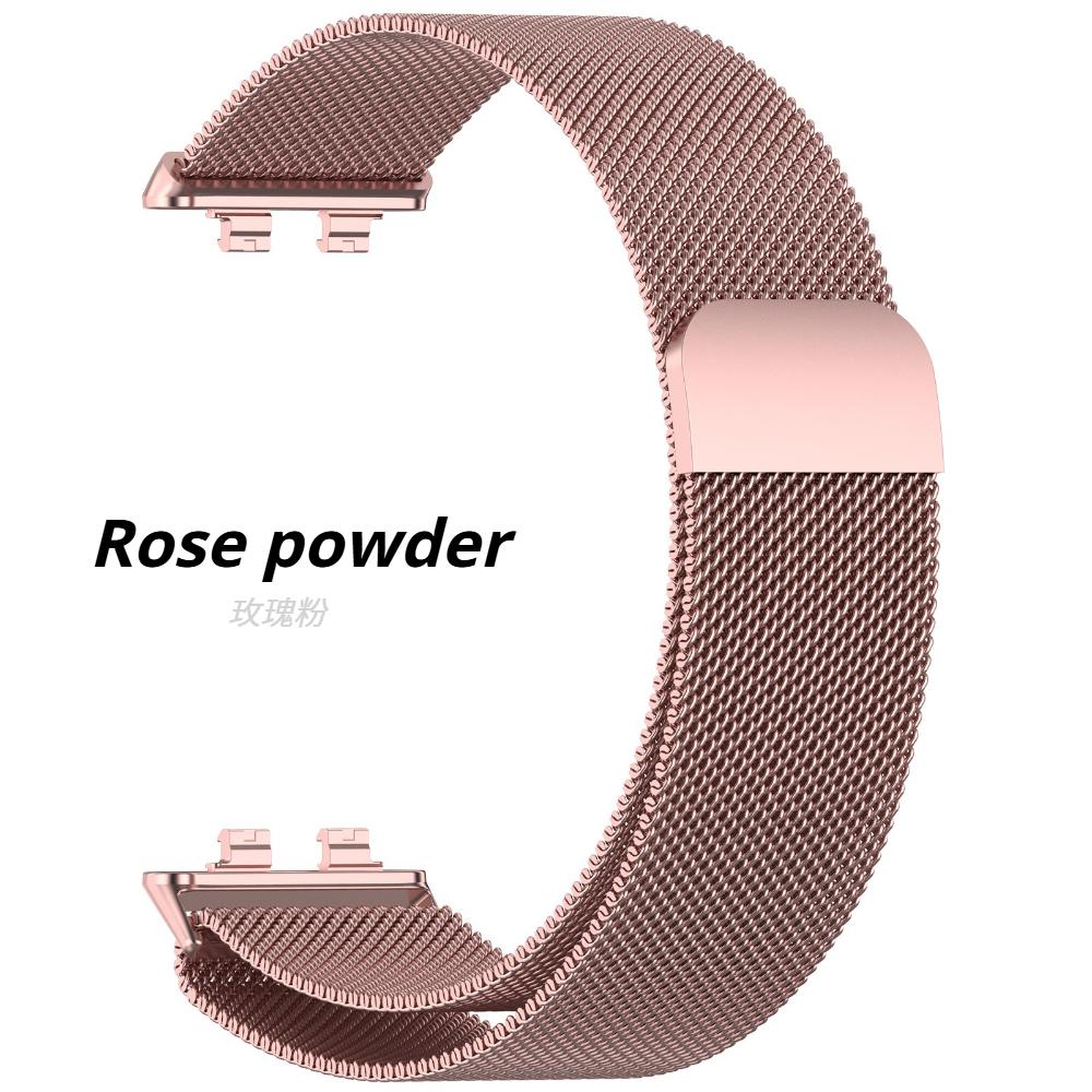 Pasek Mediolański Magnetyczny do Smartwatcha Huawei Band 11/11Pro Bransoleta Metalowa Ze Stali Nierdzewnej Pasek do Huawei Band 8/9/10
