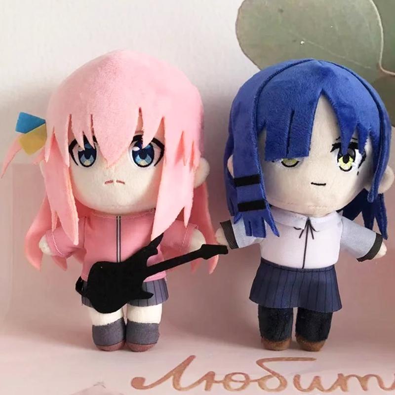 20cm Bocchi The Rock Plush Toy Gotoh Hitori Yamada Ryo Plushie Figurine Soft Pillow Doll Pochi Lonely Gift for Kids Fans Collect
